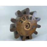 19th Century antique wooden cog - No. 2085 (733)