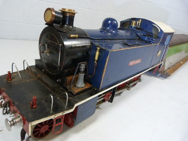 A WELL-ENGINEERED LIVE STEAM 5 INCH GAUGE MODEL OF A Locomotive "EINZIGER" also with a GER tender - Image 3 of 18