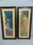 Pair of french 'fashion' prints