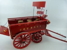 Courage horse drawn handmade cart 'Courage'