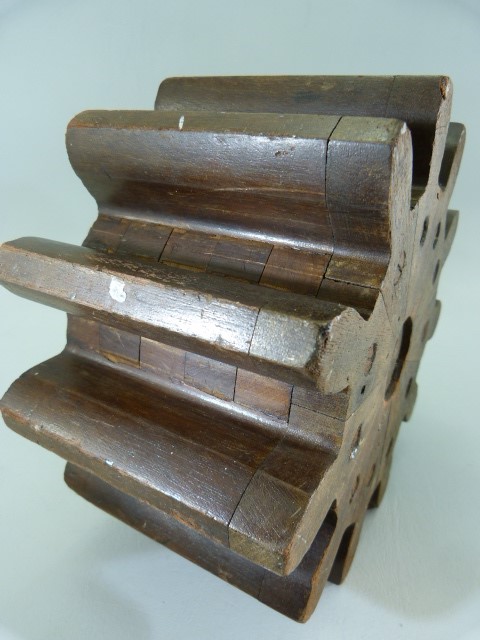 19th Century antique wooden cog - No. 2085 (733) - Image 8 of 11