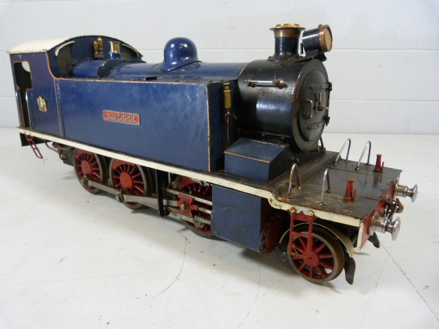 A WELL-ENGINEERED LIVE STEAM 5 INCH GAUGE MODEL OF A Locomotive "EINZIGER" also with a GER tender - Image 12 of 18