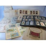 Large collection of Cigarette cards albums to include Wills, Players, Hearts Deligh cigarettes etc.