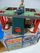 A Matchbox Stingray Marineville Headquarters Action Playset, boxed. A/F