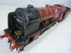 Harlington Steam Train: A WELL-ENGINEERED LIVE STEAM 3.5" INCH GAUGE MODEL OF A Locomotive "ROYAL