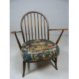 Ercol nursing chair with original cushion