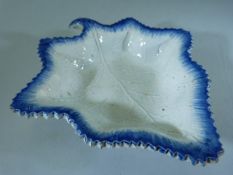 Feather Edge 19th Century pickle dish