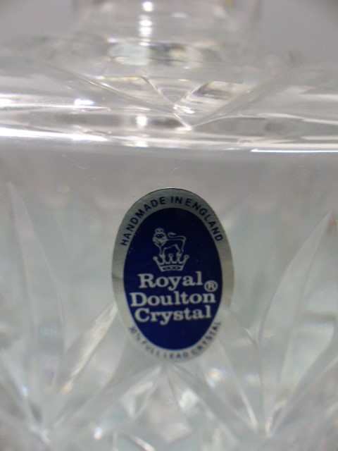 Lingfield Park Crystal glass trophy decanter - Image 3 of 4