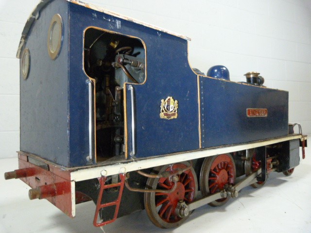 A WELL-ENGINEERED LIVE STEAM 5 INCH GAUGE MODEL OF A Locomotive "EINZIGER" also with a GER tender - Image 15 of 18