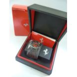 Ferrari Garanzia watch with paperwork in original Box