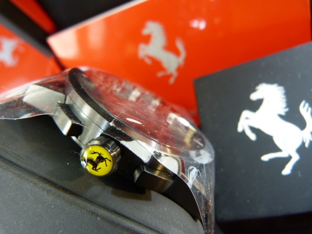 Ferrari Garanzia watch with paperwork in original Box - Image 5 of 11