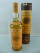 GLENMORANGIE Single Highland Malt Scotch Whisky -Ten Years old. In Hard tubed casing 70cl.