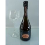 DOM RUINART. Boxed Gift set containing Dom Ruinart Brut Rose Champagne 1996 Complete with outer