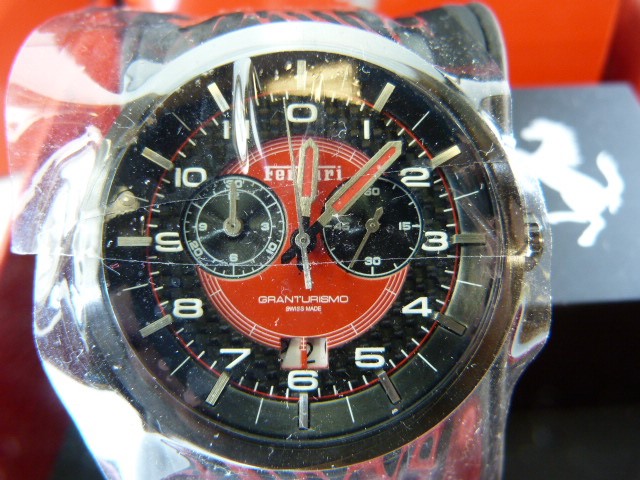 Ferrari Garanzia watch with paperwork in original Box - Image 4 of 11