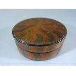 Handpainted late Georgian snuff box.