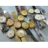 Fifteen Sekonda watches of various syles and models (A/F)