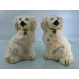 Beswick pottery seated spaniels marked to base 1378-5