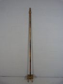 19th Century Rare Eastern European stave with painted decoration