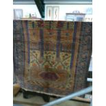 Old Balochi Prayer rug - 125 x 81