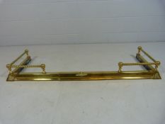 Art Deco Brass extending fender