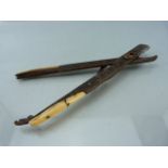 Late 18th Century / Early 19th Century Vets surgical tool with bone handle