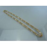 9ct Gold Necklace marked Italy (total weight approx 17.4g)