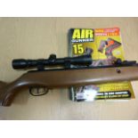 Umarex .177 Air Rifle With Scope, Target Holder, Pellets and associated magazines