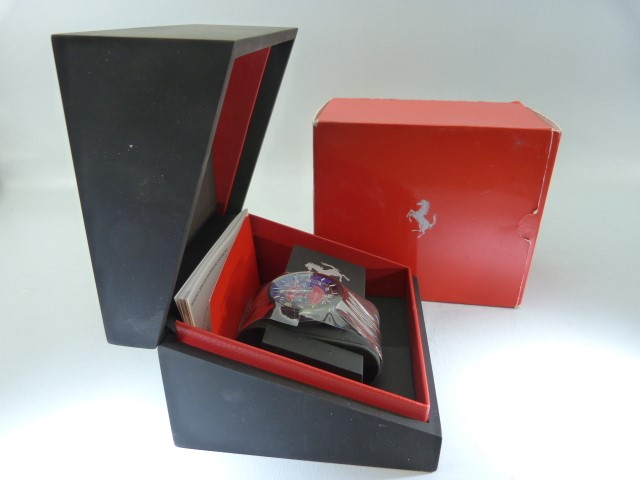 Ferrari Garanzia watch with paperwork in original Box - Image 10 of 11