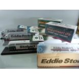 Collection of six boxed Eddie Stobart 1:76 OO scale special edition collector's models.
