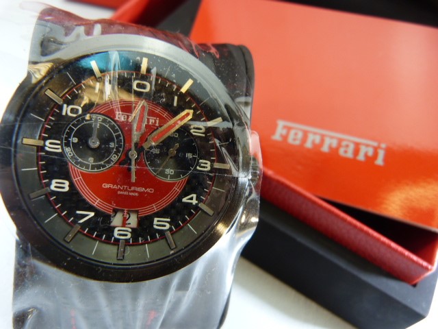 Ferrari Garanzia watch with paperwork in original Box - Image 7 of 11