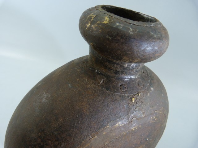 Late 19th Century Pilgrims Flask / Water Bottle with stopper - Image 7 of 8