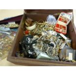 Collection of costume jewellery - vintage and modern