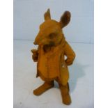 Cast iron figure of Mr Ratty