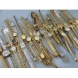 Large collection of ladies dress watches