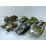 Selection of Military diecast toys