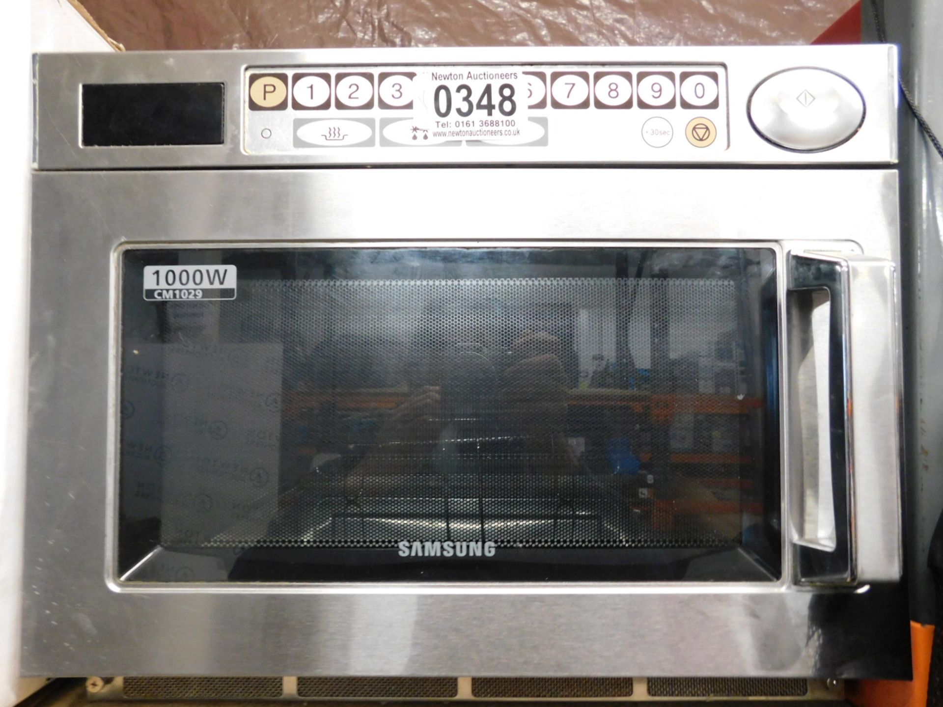 1 SAMSUNG CM1029 1000W COMMERCIAL MICROWAVE OVEN RRP £399.99