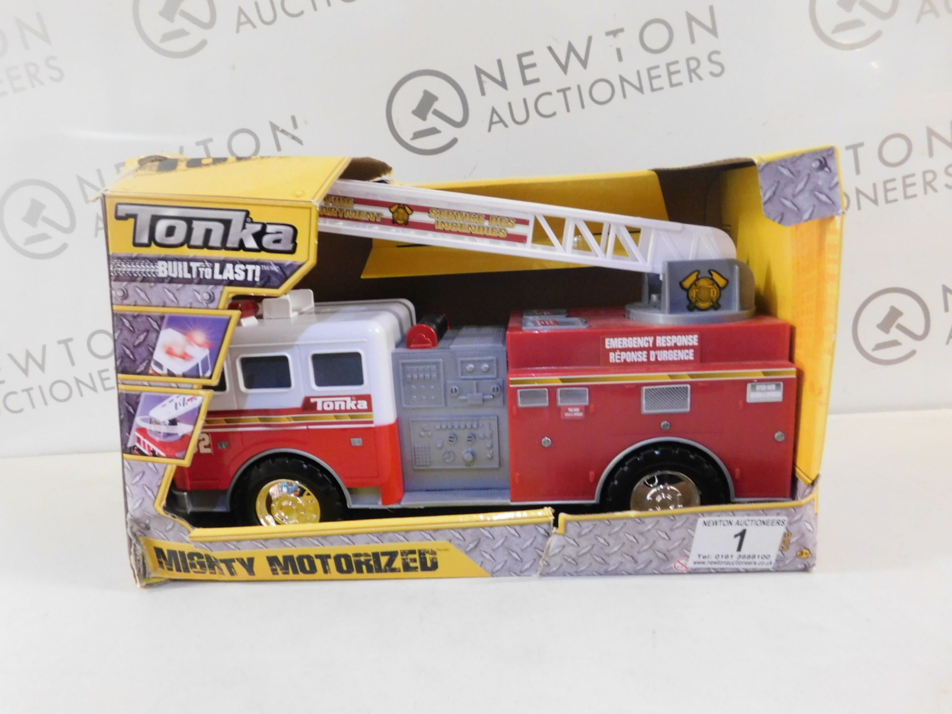 1 BOXED TONKA MIGHTY MOTORISED FIRE ENGINE RRP £34.99