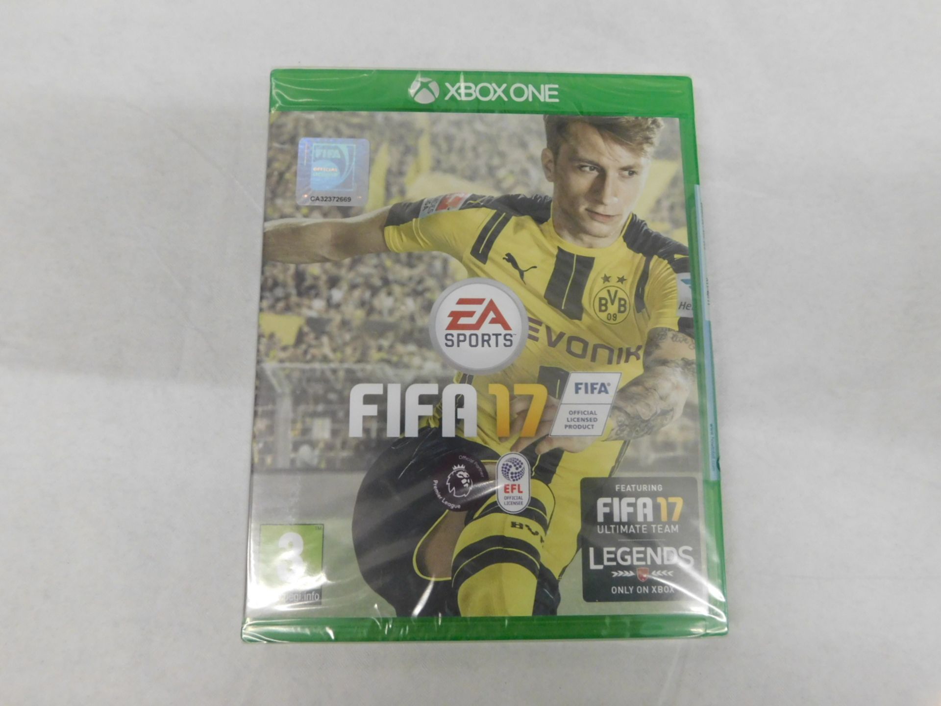 1 BRAND NEW SEALED XBOX ONE FIFA 17 GAME - ULTIMATE TEAM LEGENDS EDITION RRP £29.99