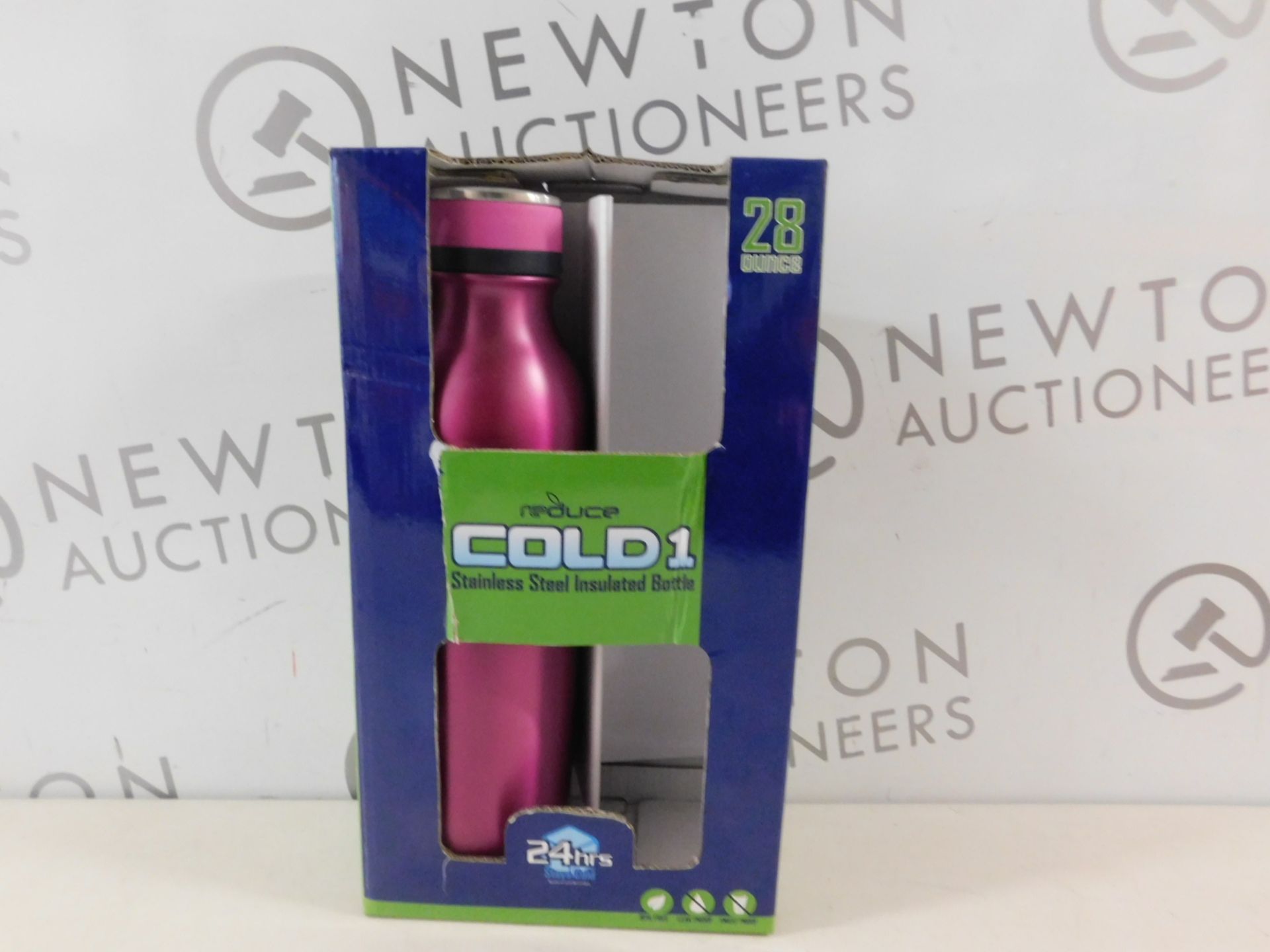 1 BOXED REDUCE COLD1 STAINLESS STEEL INSULATED BOTTLE RRP £17.99