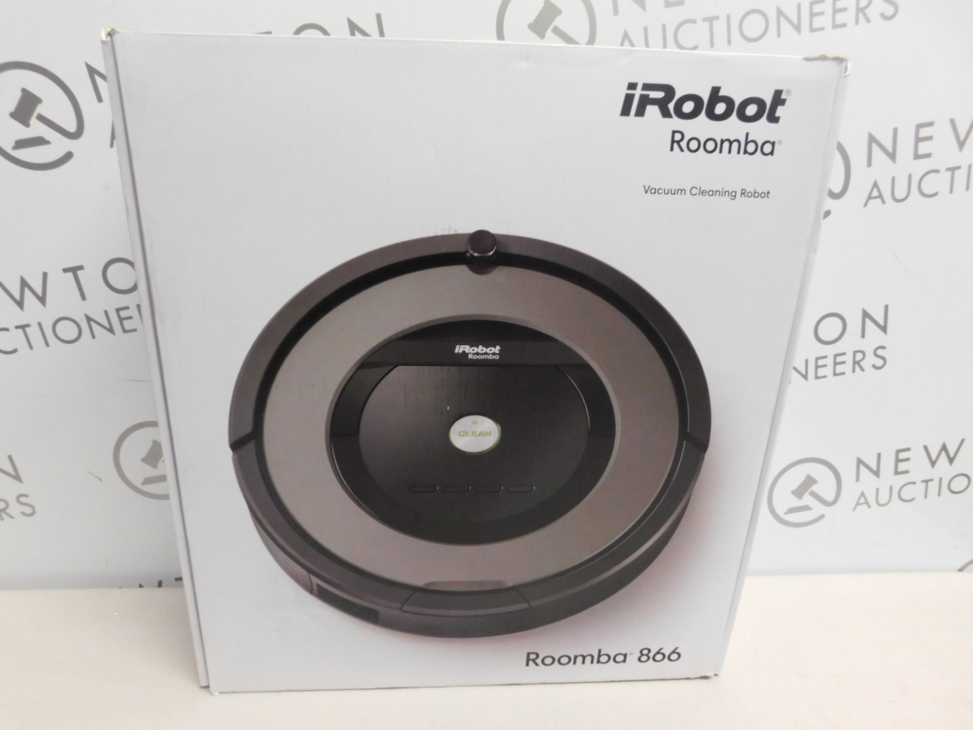 1 BOXED IROBOT ROOMBA 866 VACUUM CLEANING ROBOT RRP £599