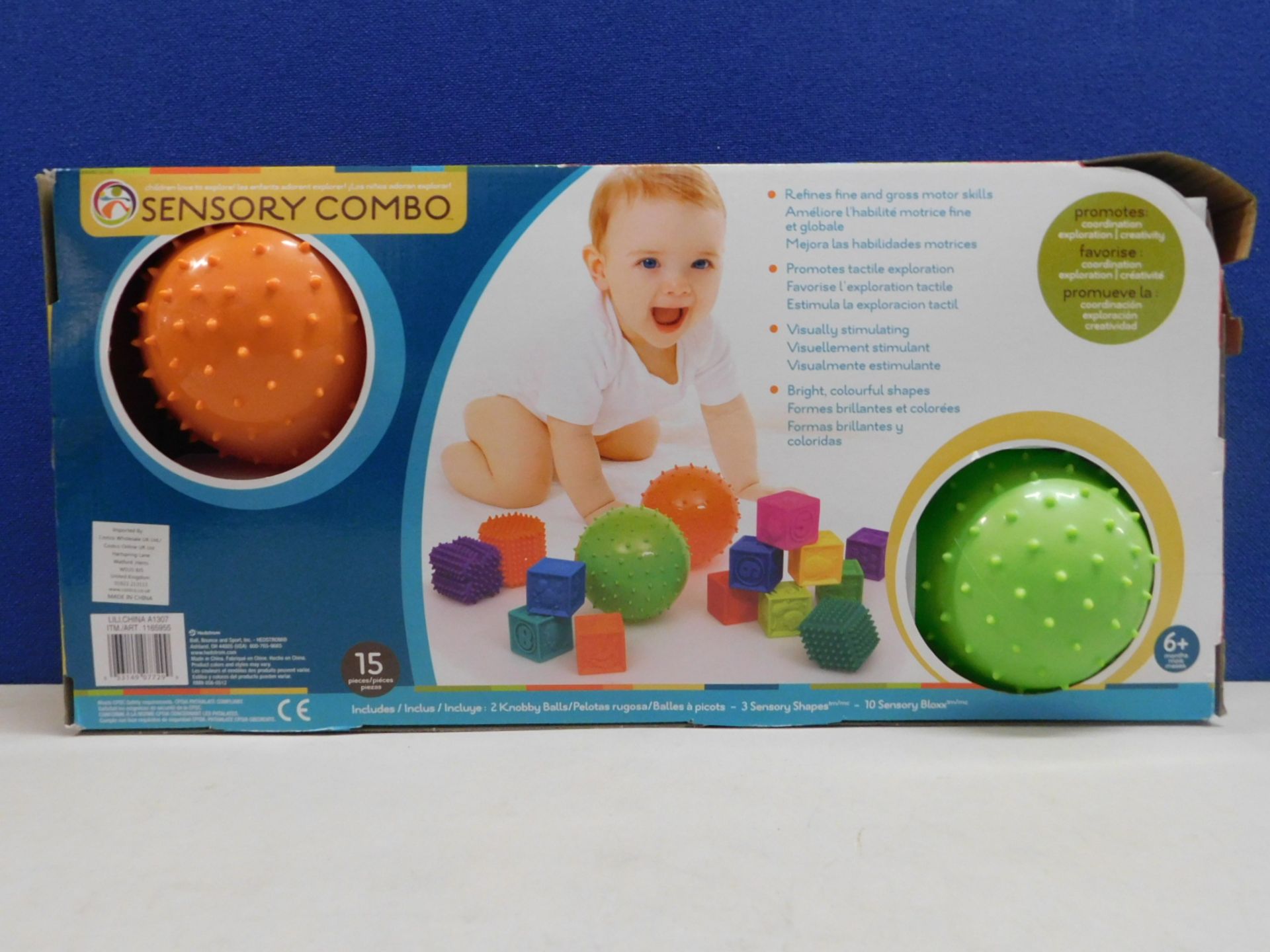 1 BOXED SENSORY COMBO 15PC SENSORY KIT RRP £29.99