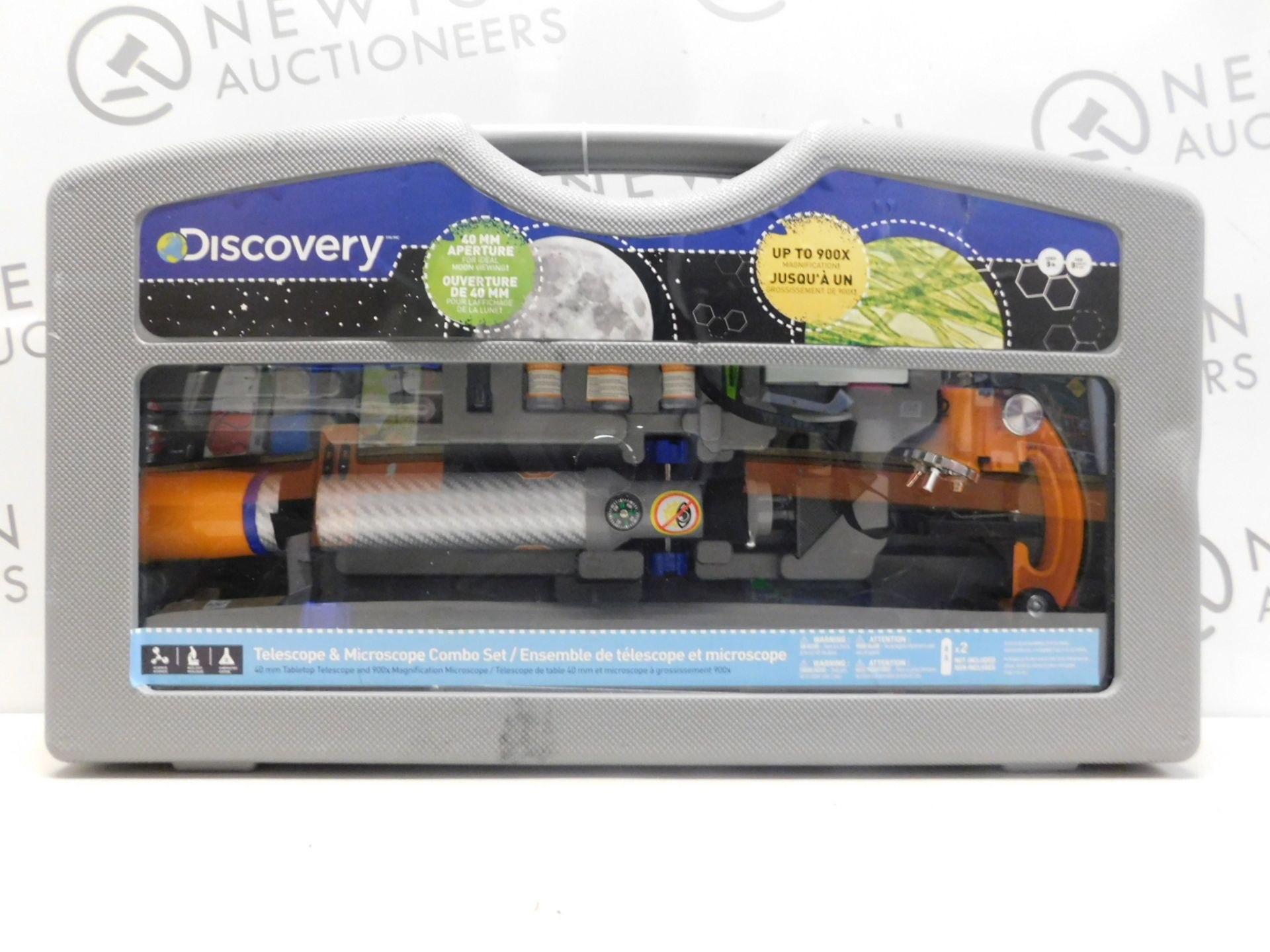 1 DISCOVERY TELESCOPE AND MICROSCOPE COMBO SET WITH CARRIER CASE RRP £64.99