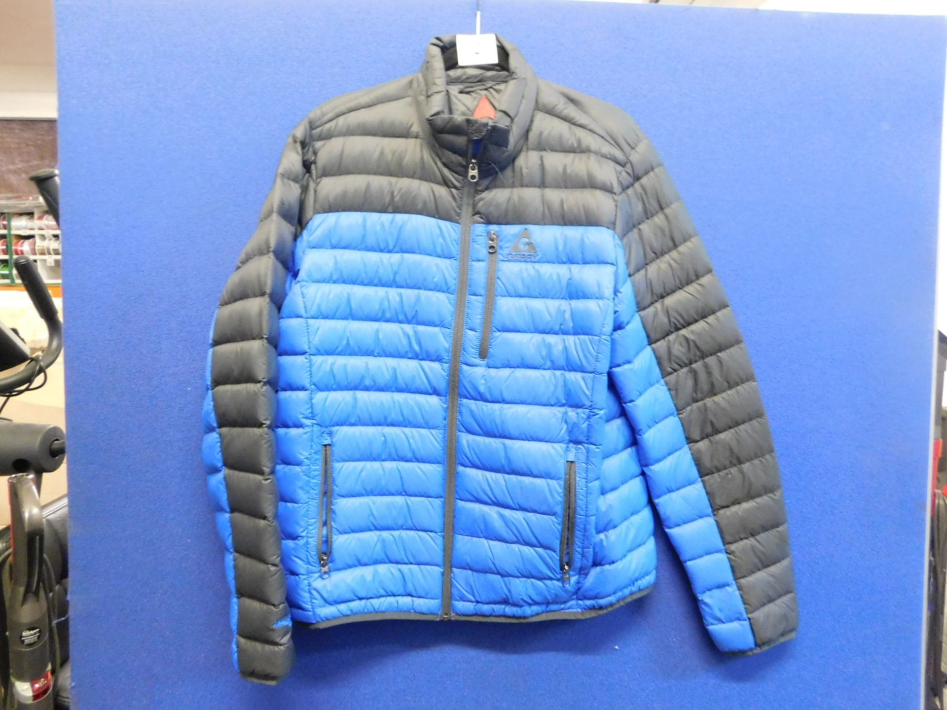 1 GERRY BLUE & GREY PADDED LIGHTWEIGHT JACKET SIZE M RRP £59.99