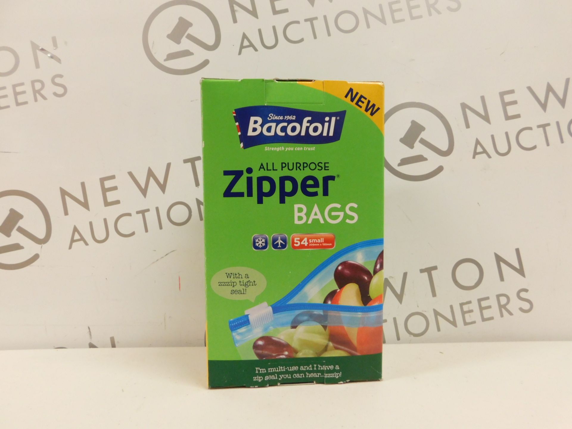 1 BOX OF BACOFOIL ALL PURPOSE ZIPPER BAGS RRP £24.99