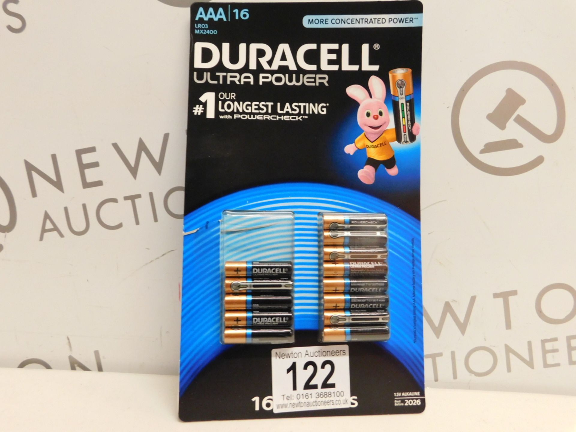 1 PACK OF 12 DURACELL AAA BATTERIES RRP £27.99