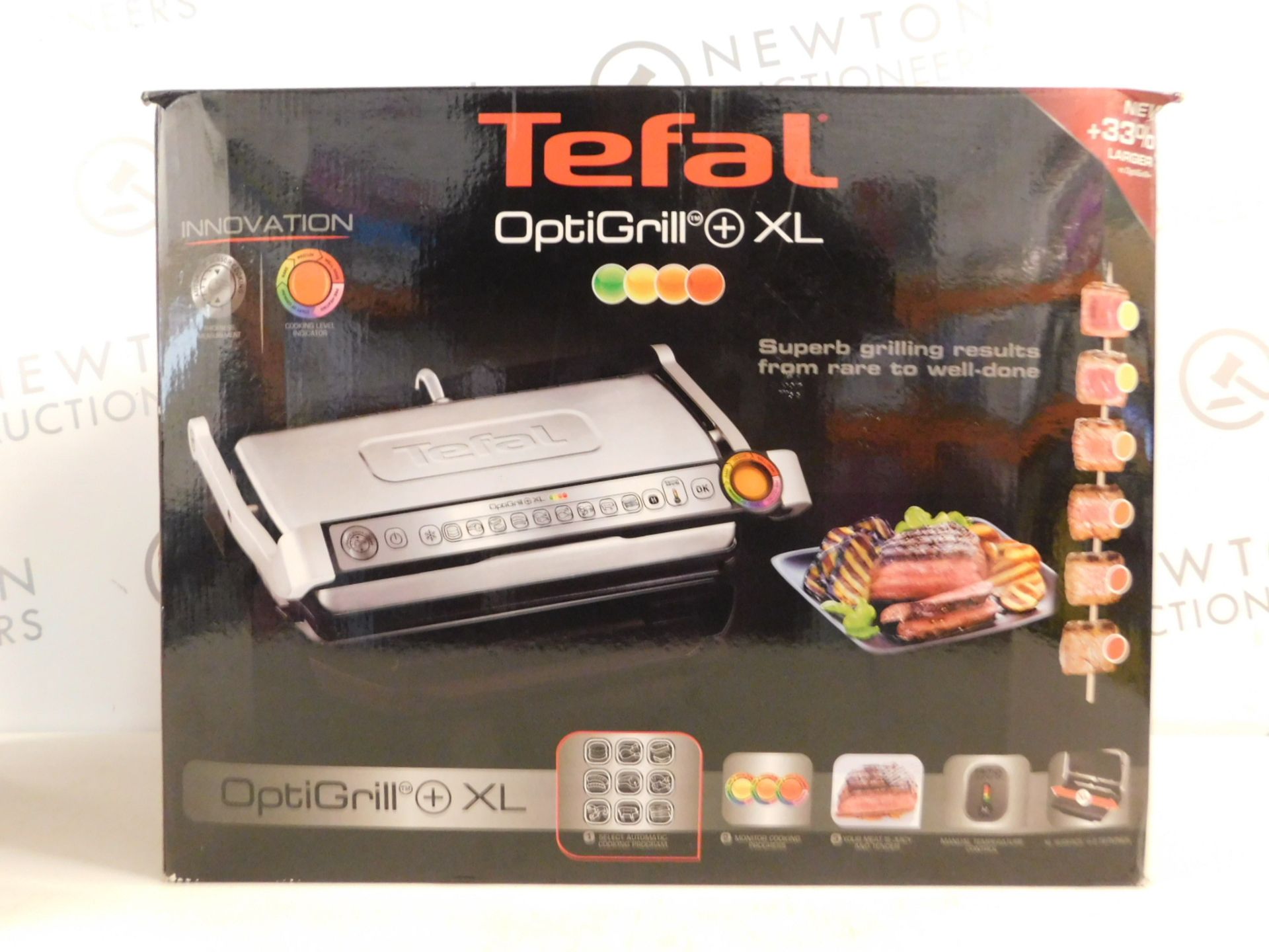 1 BOXED TEFAL GC722D OPTIGRILL+ XL RRP £249.99