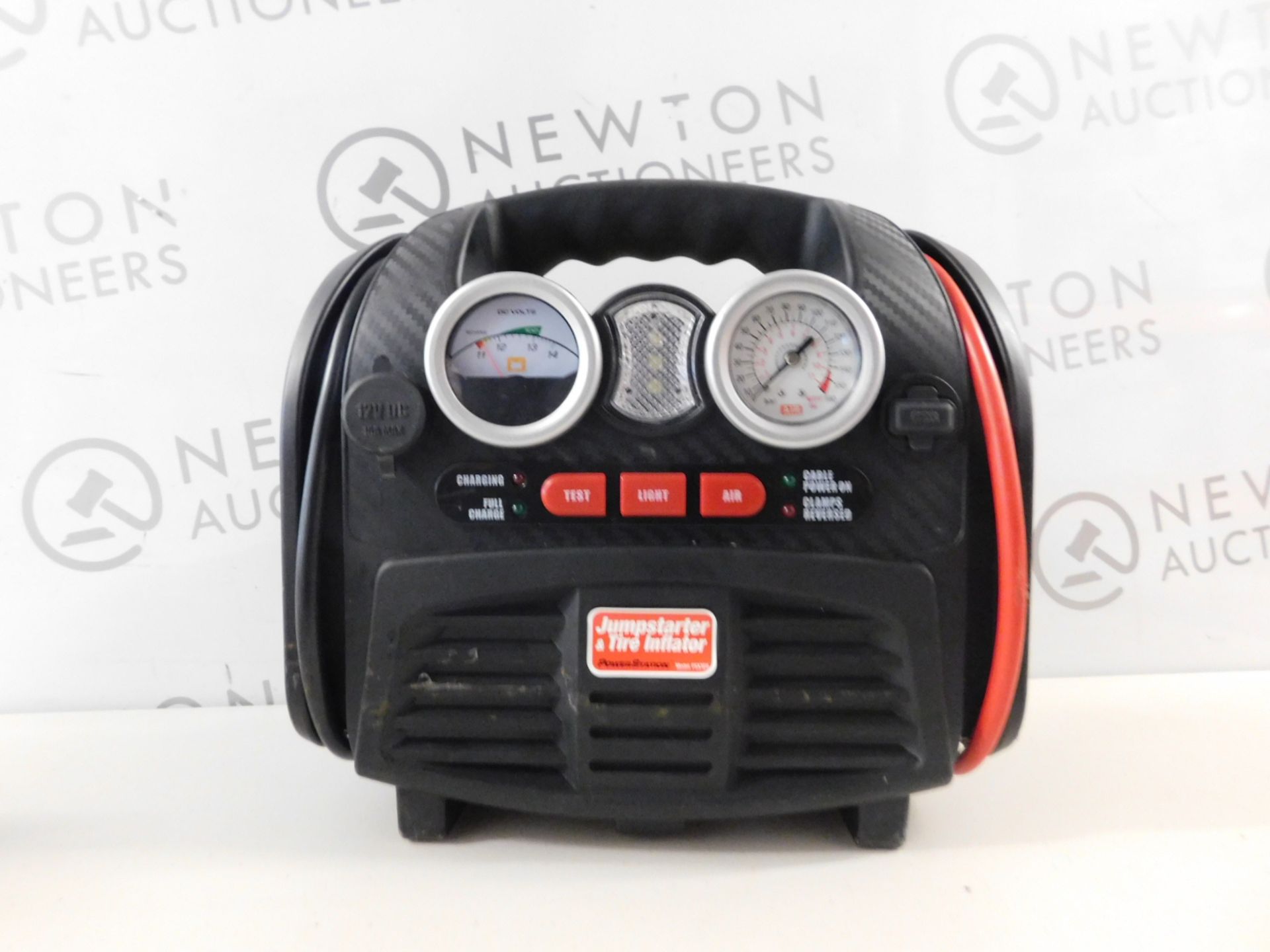 1 POWERSTATION PSX3 BATTERY JUMPSTARTER WITH BUILT IN LIGHT AND COMPRESSOR RRP £129.99