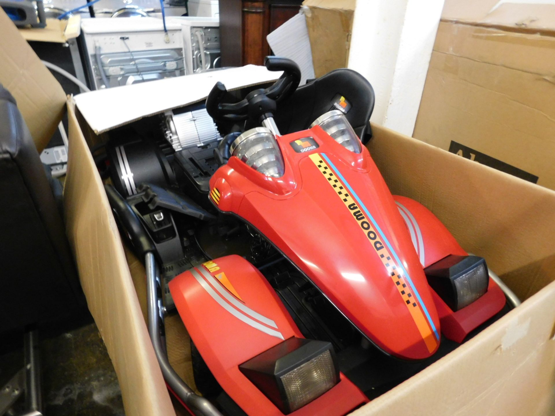 1 BOXED ROCKET EXTREME KIDS 12V GO KART WITH CHARGER RRP £399