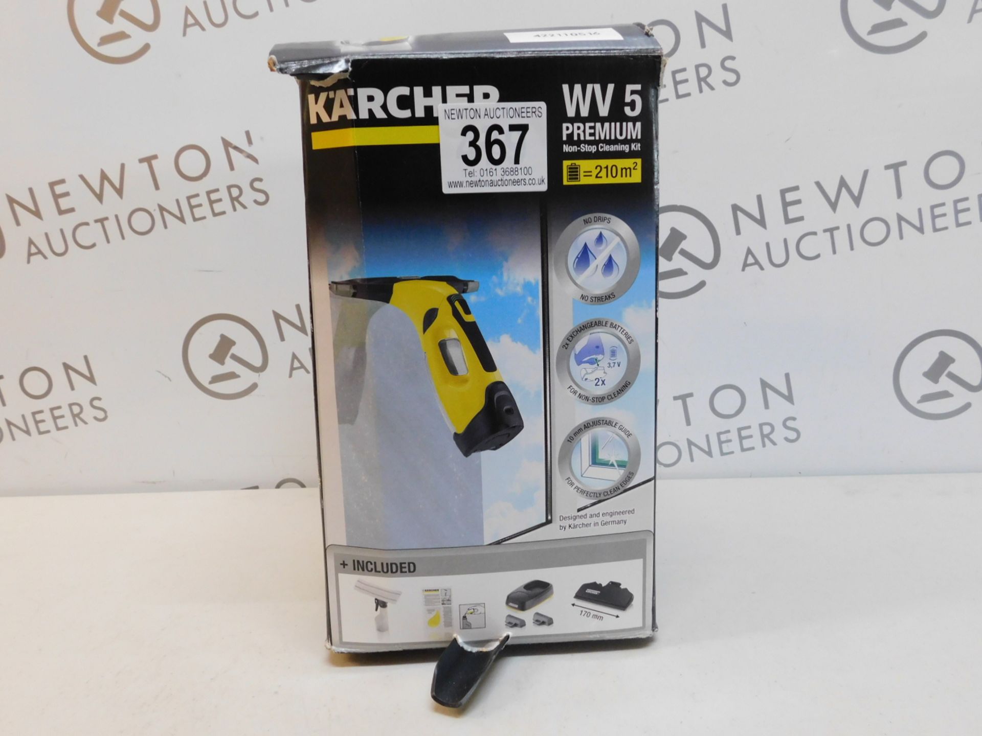 1 BOXED KARCHER WV5 PREMIUM NON-STOP CLEANING KIT RRP £129.99