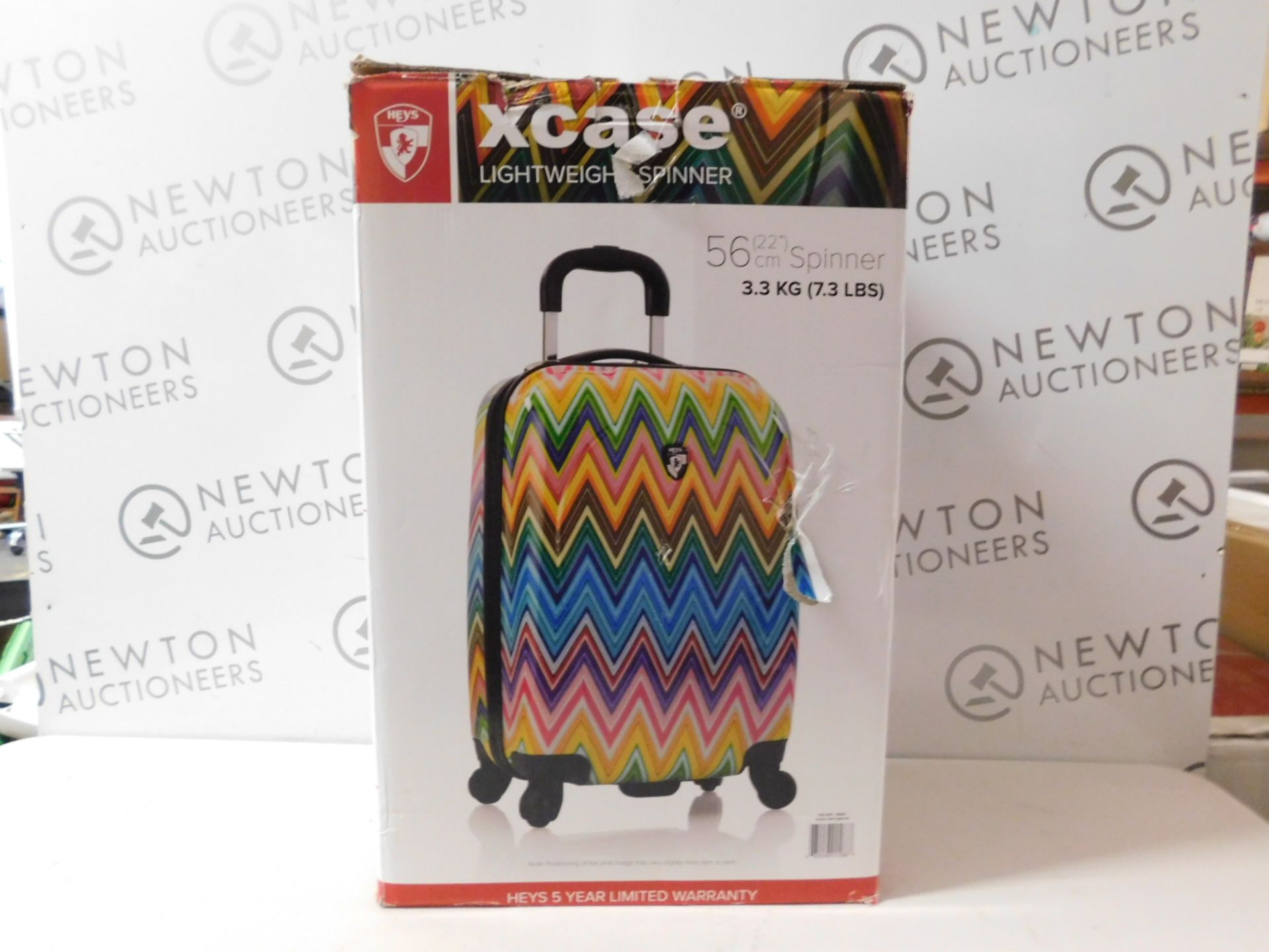 1 BOXED HEYS XCASE LIGHTWEIGHT SPINNER CASE RRP £49.99